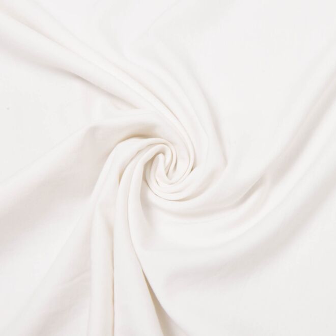 "Sorona" Leinen-Viskose dehnbar offwhite