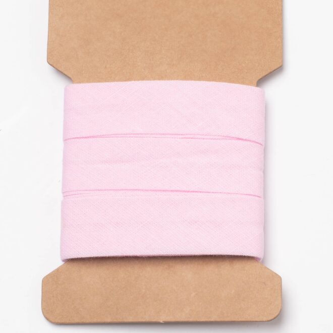 3m Baumwoll-Schrägband (20mm) babyrosa