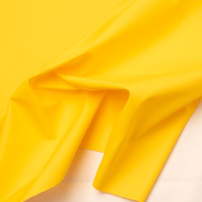 Regenmantelstoff "Raincoat" gelb