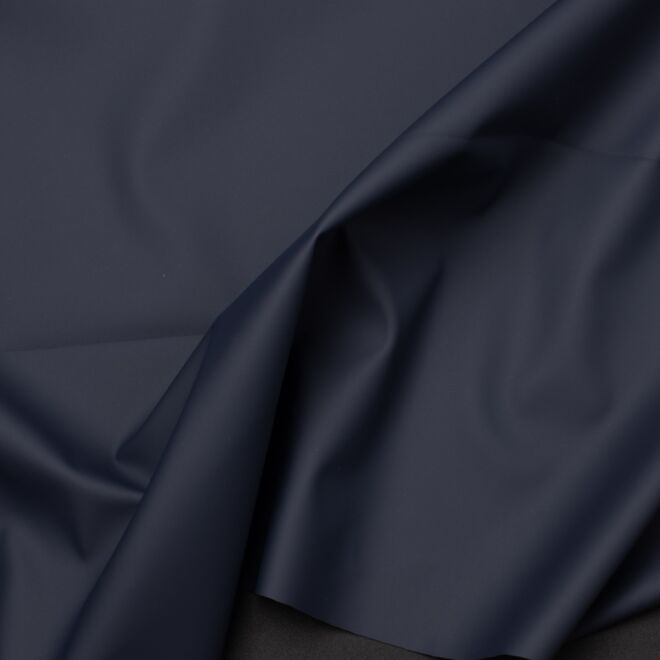 Regenmantelstoff "Raincoat" dunkelblau