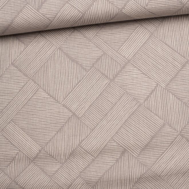 Dekostoff Hatches beige