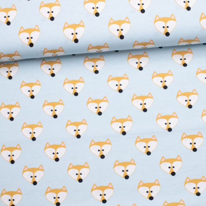 Jersey "Mister Fuchs" hellblau