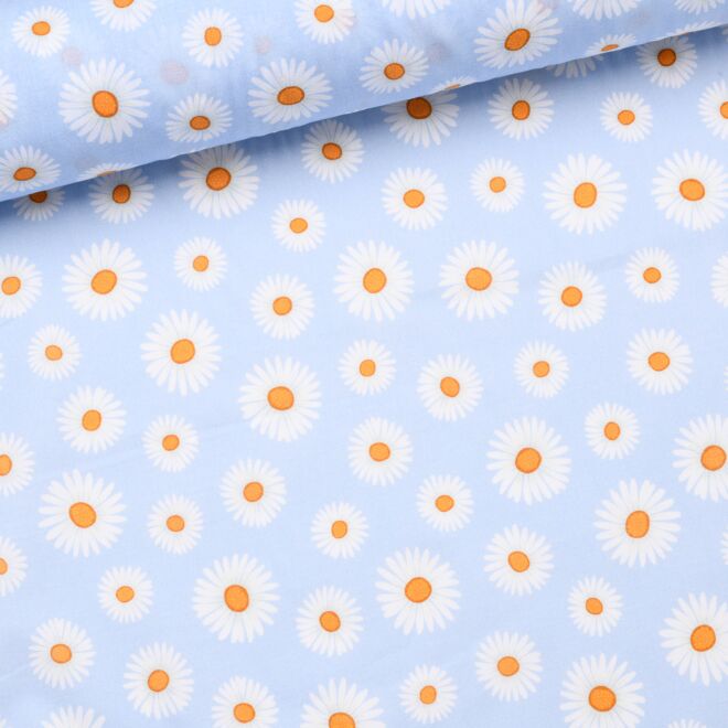 Baumwollwebware "Folklore Stripes" navy