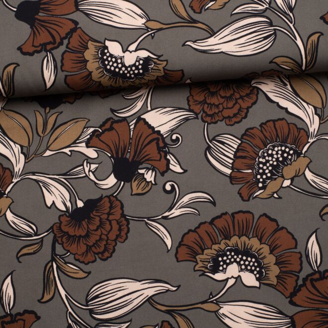 Premium Viskose "Viktoria" grau