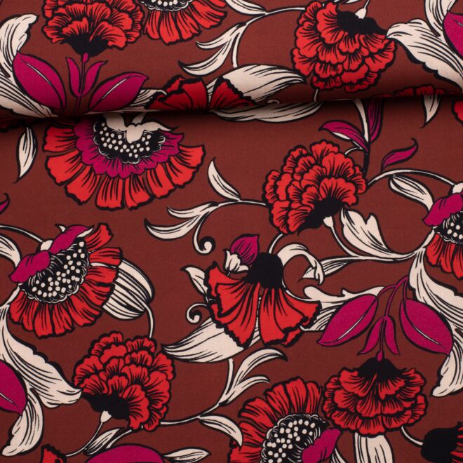 Premium Viskose "Viktoria" rot