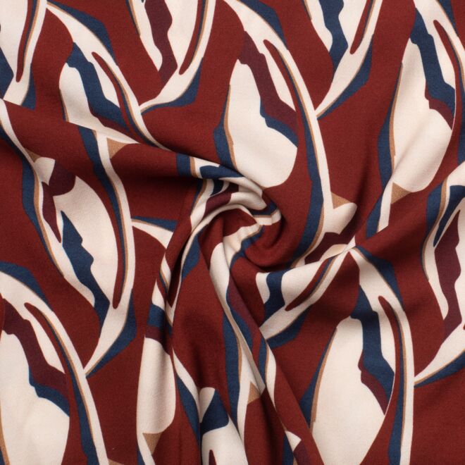 Premium Viskose "Laura" rot