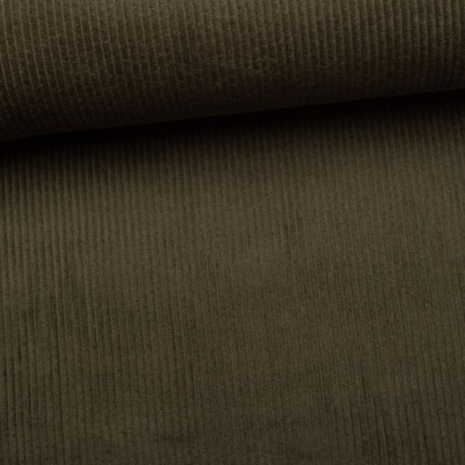 Baumwollcord "Marty" dunkelgrün