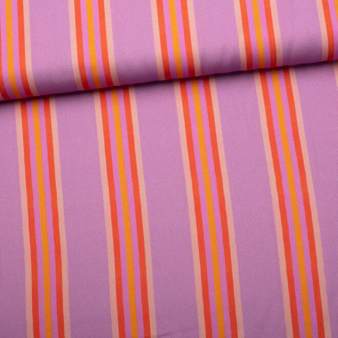 Viskosewebware "Walking" fliederrosa by Cherry Picking