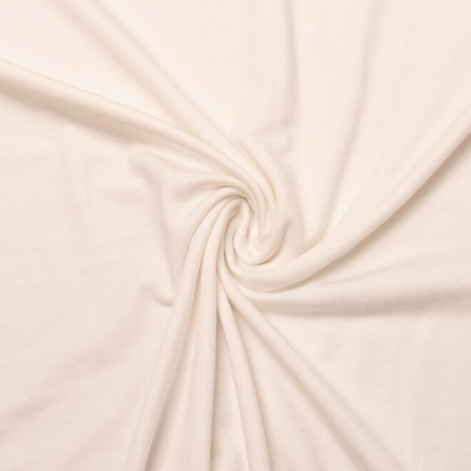 Tencel-Modaljersey "Sara" offhwite