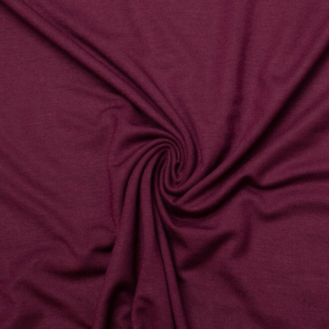 Tencel-Modaljersey "Sara" aubergine