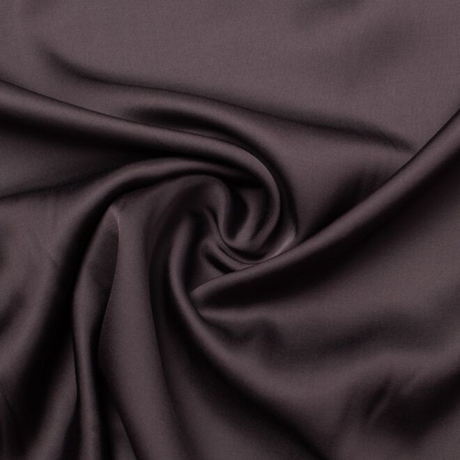 Viskose-Satin "Grace" anthrazit