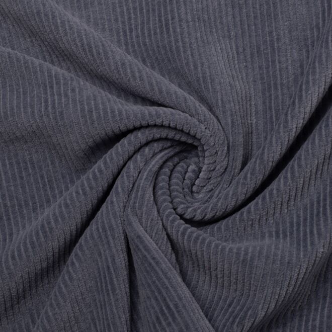 Cordjersey "Felix" jeansblau