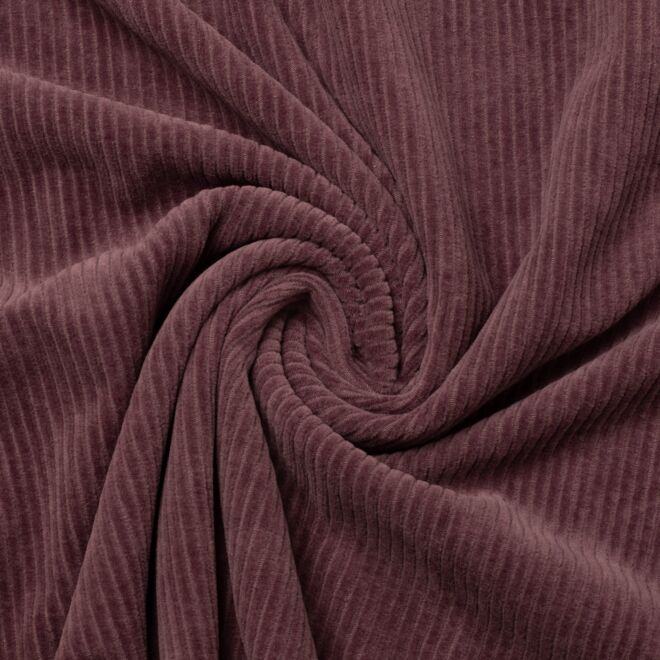 Cordjersey "Felix" mauve