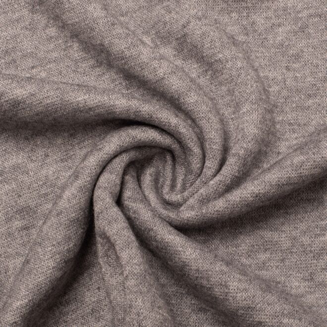 Kuschelstrick "Comfy" schwarz-meliert