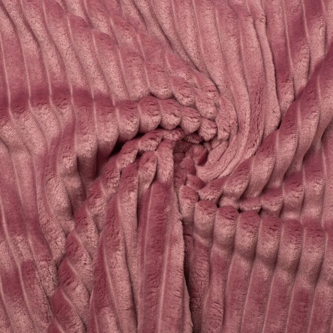 Binky-Kuschelfleece altrosa