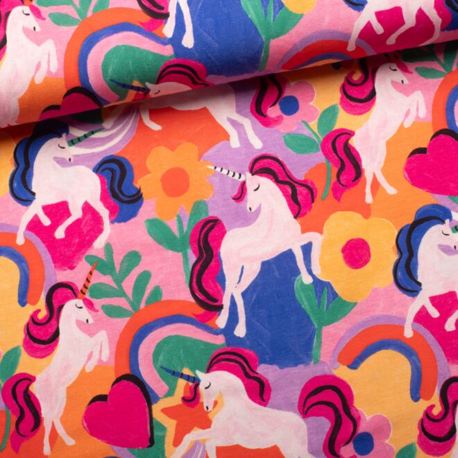 Jersey Colourful Unicorns bunt