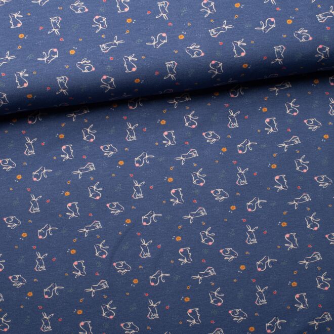 Jersey Häschenwiese navy
