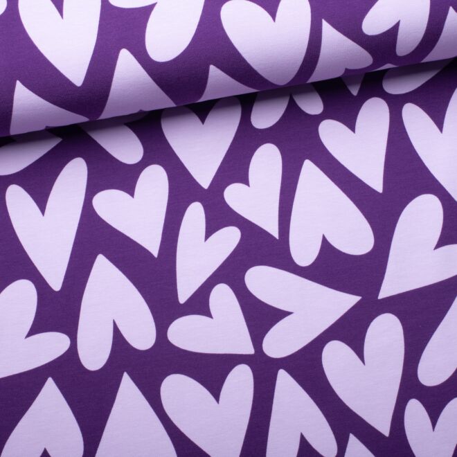 Jersey „Big Hearts“ lila