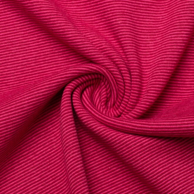 Ringelbündchen beere/fuchsia