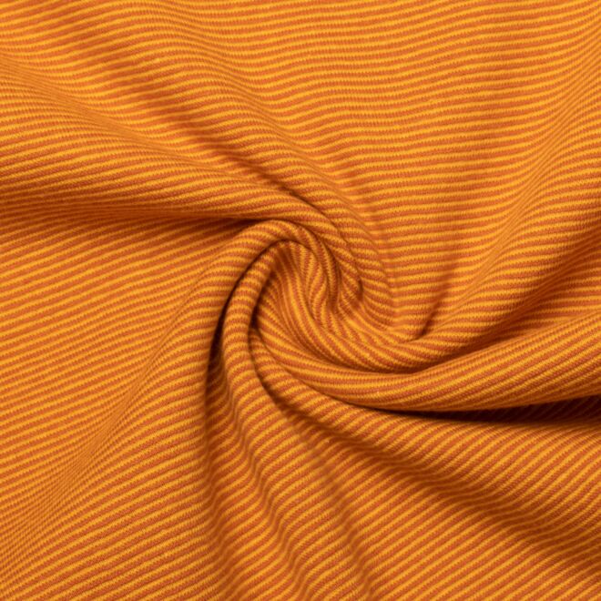 Ringelbündchen ocker/senf