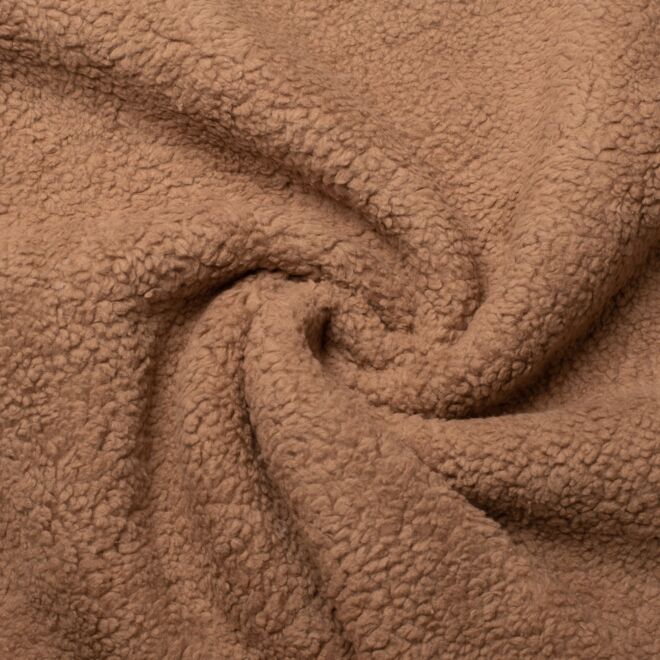 Baumwoll-Teddy braun