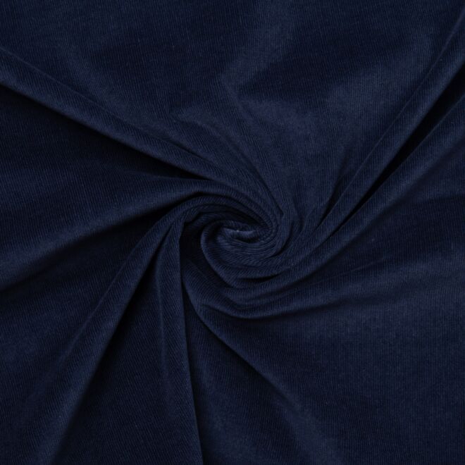 Stretch-Feincord "Gabriel" marine