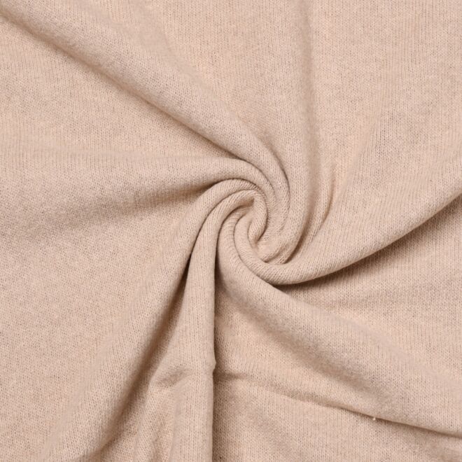 Strickstoff "Bono" beige