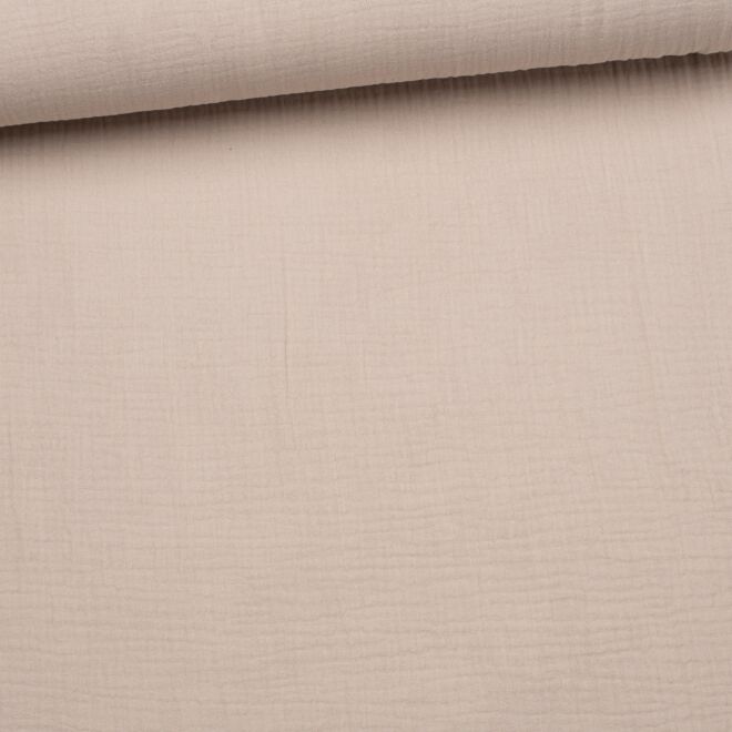 Bio-Musselin "Uni" helles sand