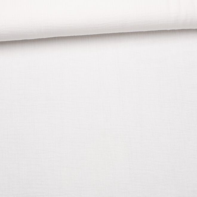 Musselin "Uni" ecru