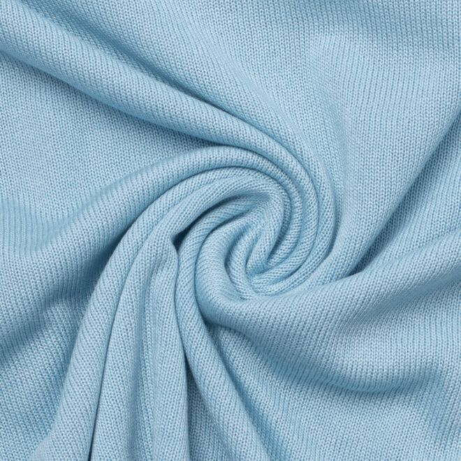 Viskose-Strick "Softy" hellblau