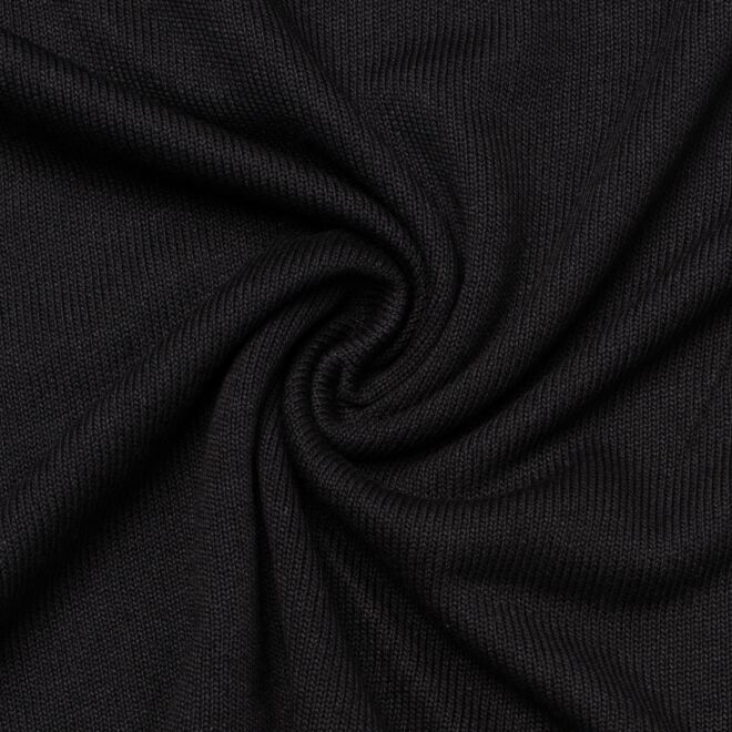 Viskose-Strick "Softy" schwarz