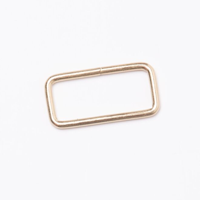 30mm Vierkantring/Rechteck gold
