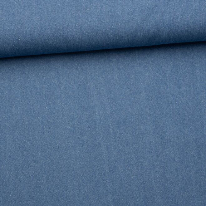 Jeansstoff "Classic" (7,5 oz) light blue - enzyme washed