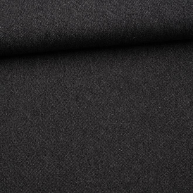 Jeansstoff "Classic" (7,5 oz) schwarz - water washed