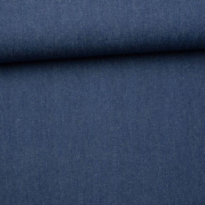 Jeansstoff "Classic" (7,5 oz) blue - enzyme washed