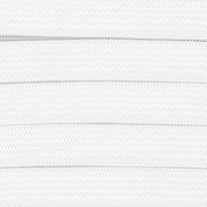 10mm Gummiband weiß (3m Karte)