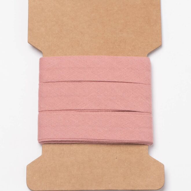 3m Baumwoll-Schrägband (20mm) altrosa