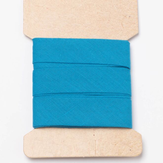 3m Baumwoll-Schrägband (20mm) türkis