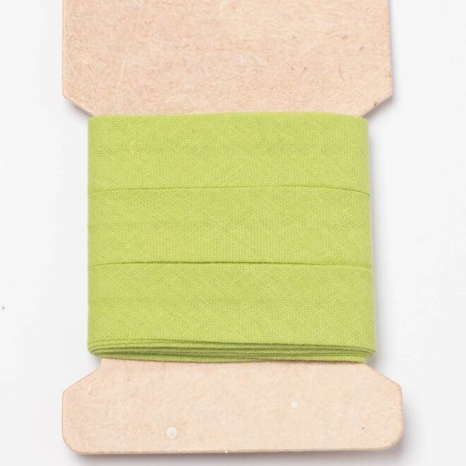 3m Baumwoll-Schrägband (20mm) lime