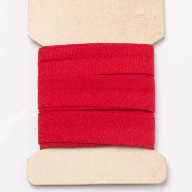 3m Baumwoll-Schrägband (20mm) rot