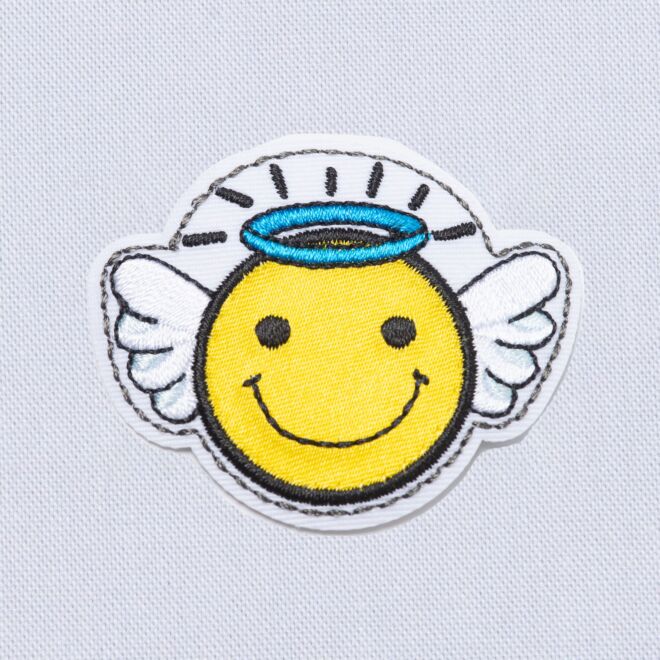 Aufbügler Engel-Smiley
