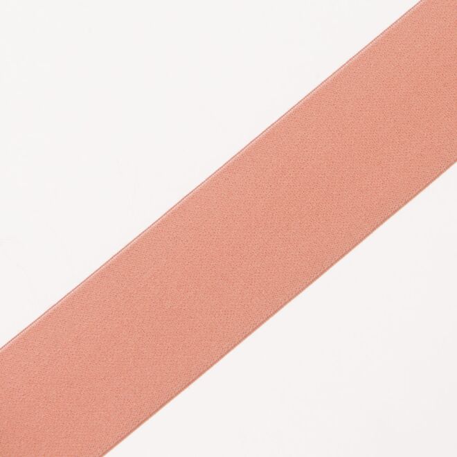 4cm Gummiband dunkles lachs