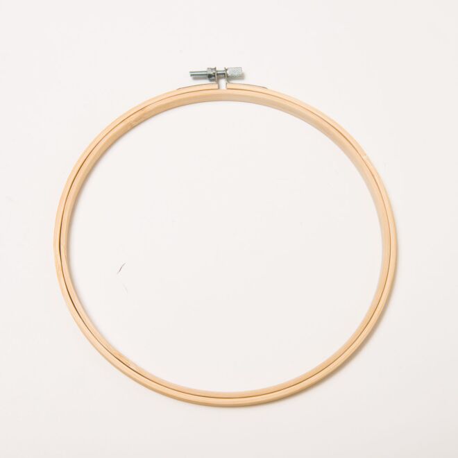 13cm Bambus-Stickrahmen