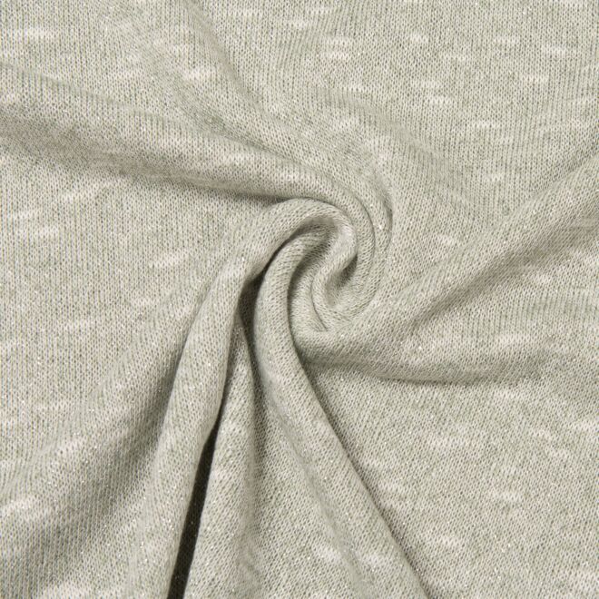 Strick mit Lurex grün