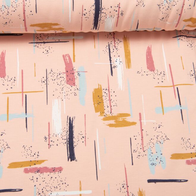 Modern Art Jersey rosa