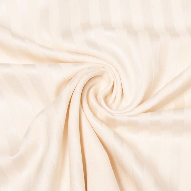 *SALE* Satin-Look Stripes offwhite