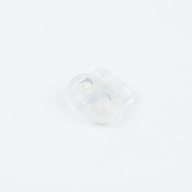 5mm Kordelstopper Duo transparent