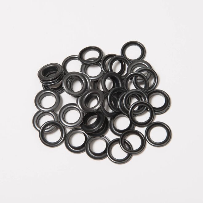 BabySnap Ösen mit Scheiben 14mm altmessing