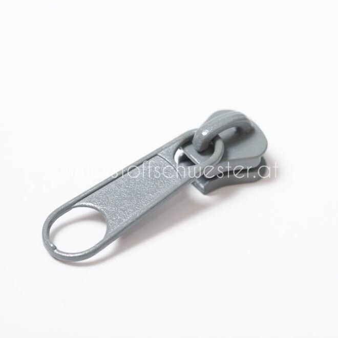 5mm PROFIL Non-Lock Schieber mittelgrau (3 Stück)