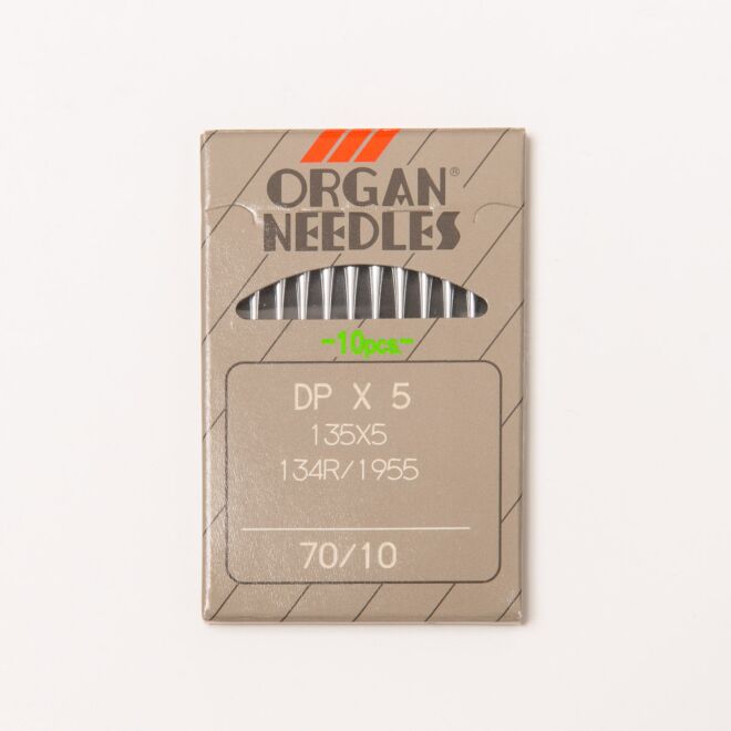 Organ Rundkolbennadeln Standard 70, System 134 R / DPx5 / 135x5